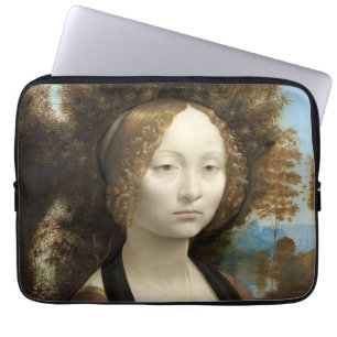 Ginevra de' Benci Leonardo da Vinci   Laptop Sleeve
