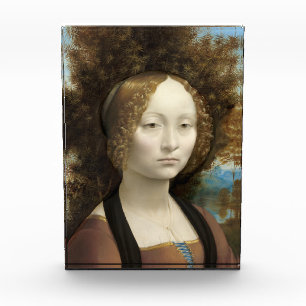 Ginevra de' Benci Leonardo da Vinci Photo Block