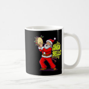 Ginga Bells Santa Brazilian Party Holiday Christma Coffee Mug