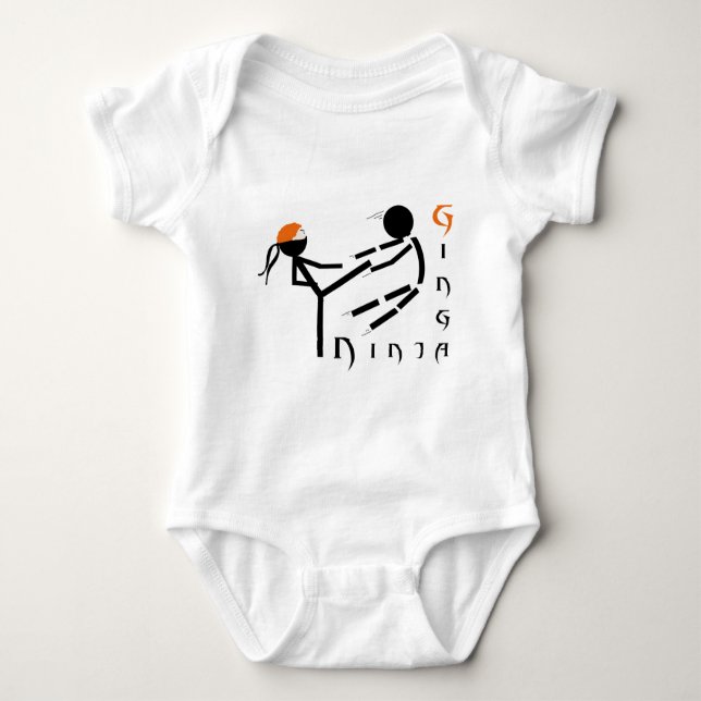 Ginga Ninja Baby Bodysuit (Front)