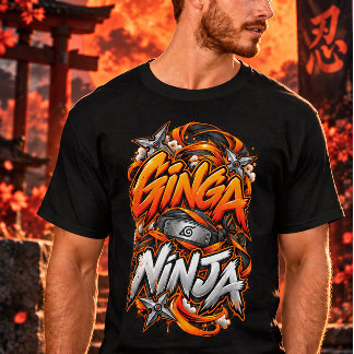 Ginga Ninja – Funny Ginger & Redhead T-Shirt