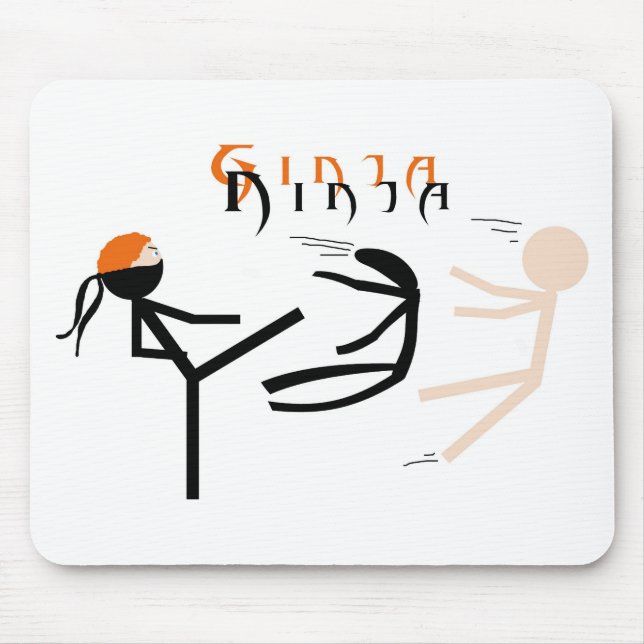 Ginga Ninja Mouse Pad (Front)