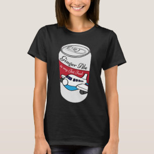 Ginger Ale Is My Jet Fuel Frequent Flyer Flying Ai T-Shirt