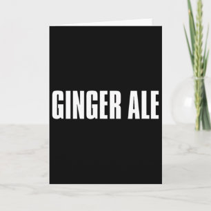 Ginger Ale Thanksgiving Costume Funny Drinks And B Card