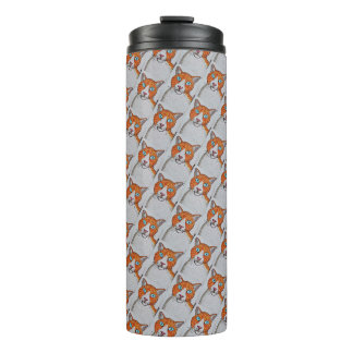 Ginger and White cat Thermal Tumbler