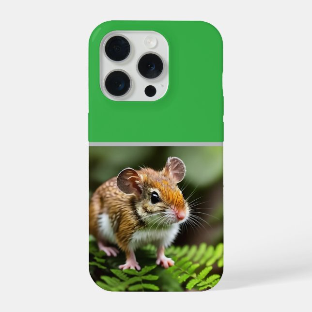 Ginger Australian Hopping Mouse, Cushion iPhone Case (Back)
