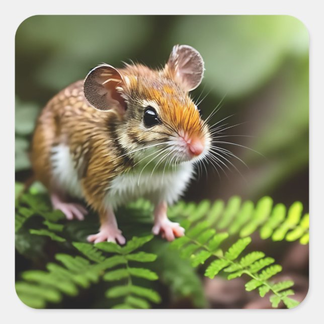 Ginger Australian Hopping Mouse, Stickers (Front)