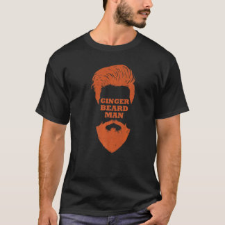 Ginger Beard Man Redhead Ginger Dad Father Mens T-Shirt