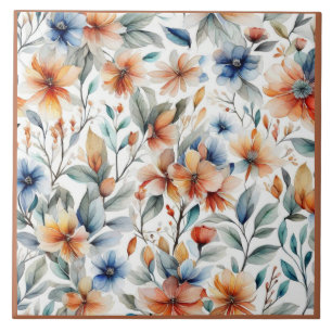 Ginger Blossoms Tile