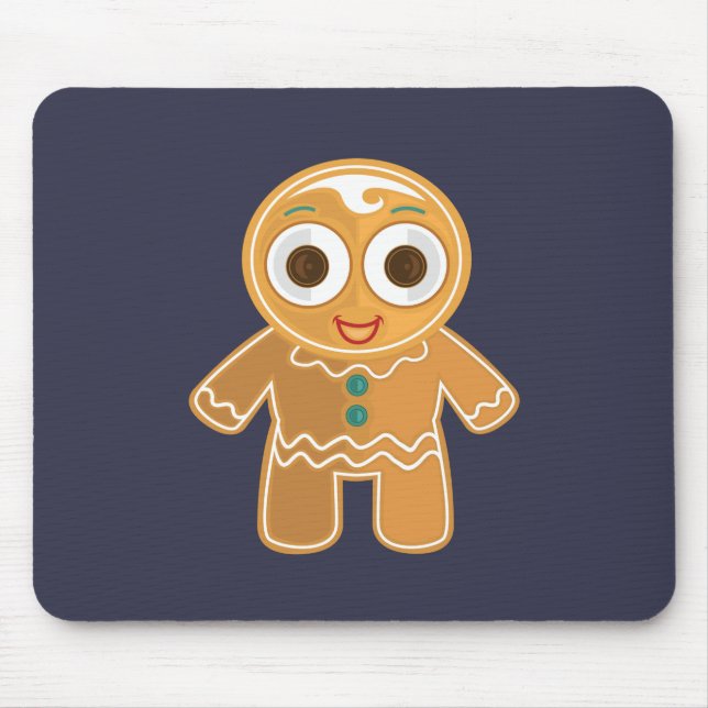 Ginger Bread Man Mouse Pad (Front)