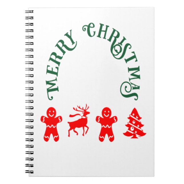 Ginger Bread Man Notebook (Front)