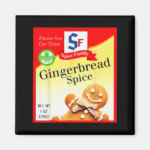 Ginger Bread Sce Group Costume Family Matching Hal Magnet