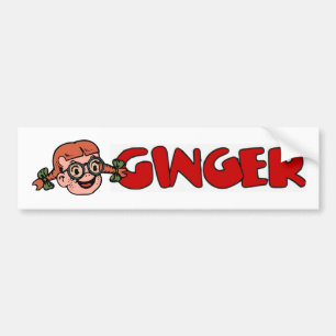 Ginger Bumper Sticker