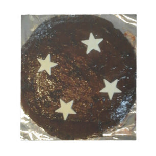 Ginger cake notepad