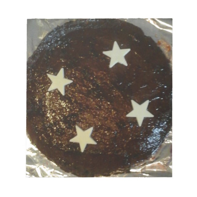 Ginger cake notepad (Front)