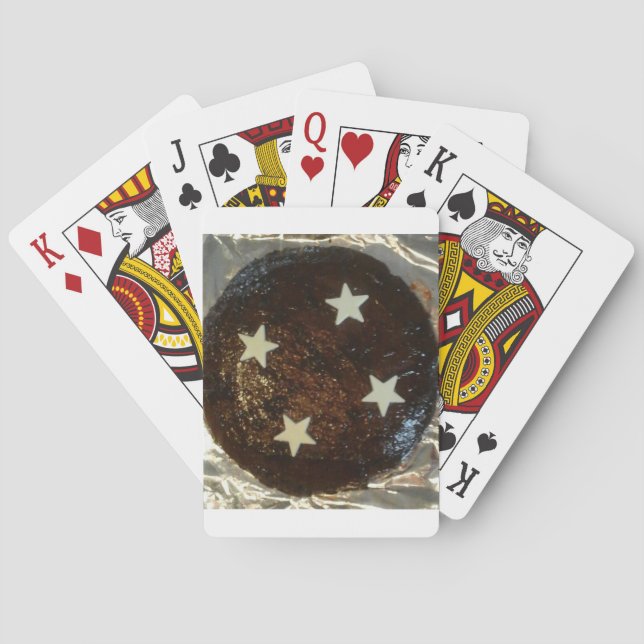 Ginger cake playing cards (Back)