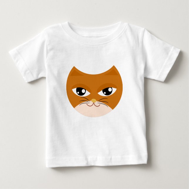 Ginger cat baby T-Shirt (Front)