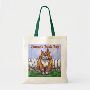 Ginger Cat Book Bag