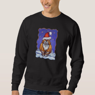 Ginger Cat Christmas Sweatshirt