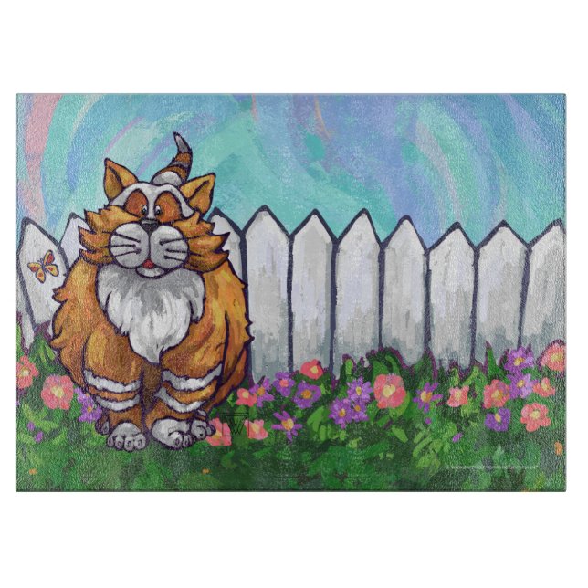 Ginger Cat Gifts & Accessories Cutting Board (Front)