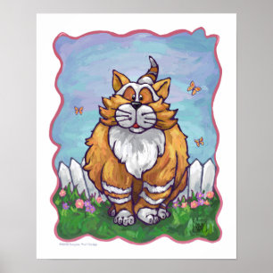 Ginger Cat Gifts & Accessories Poster