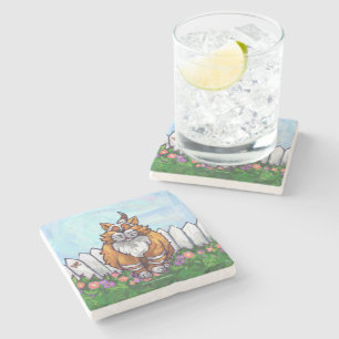 Ginger Cat Gifts & Accessories Stone Coaster