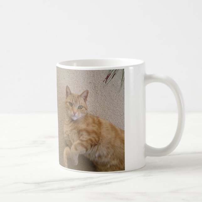 Ginger Cat - It's a Purrfect Life Coffee Mug (Right)