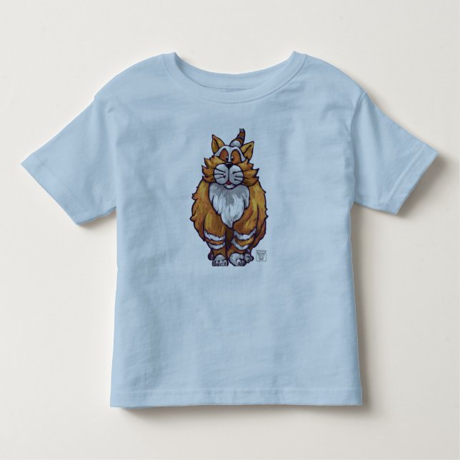Ginger Cat T-Shirts (Front)