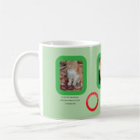 Ginger Cat Whimsical Christmas Classic Mug, 11 oz