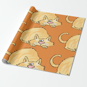 Ginger Cat Wrapping Paper