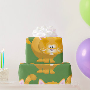 Ginger Cat Wrapping Paper