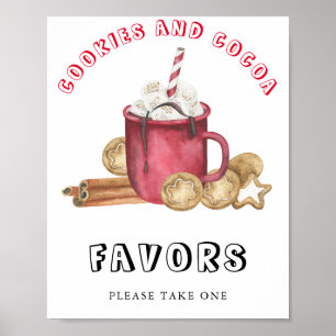 Ginger cookies with cocoa Favours Poster