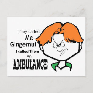 Ginger Gerald Postcard