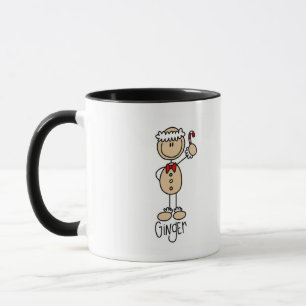 Ginger Gingerbread Cookie Tshirts and Gifts Mug