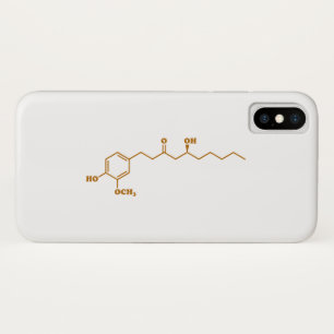Ginger Gingerol Molecule Chemical Formula Case-Mate iPhone Case
