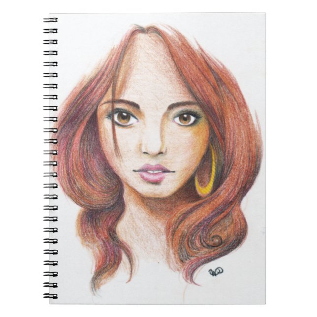 Ginger Girl Notebook (Front)
