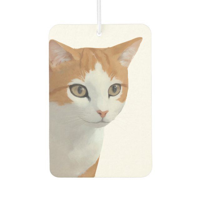 Ginger Glow Car Air Freshener (Front)