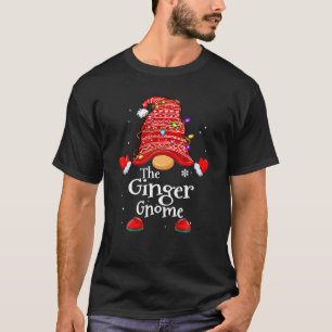 Ginger Gnome Xmas Family Matching Funny Christmas T-Shirt
