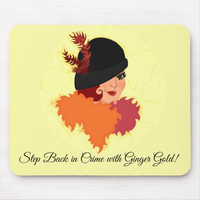 Ginger Gold Mousepad (Front)