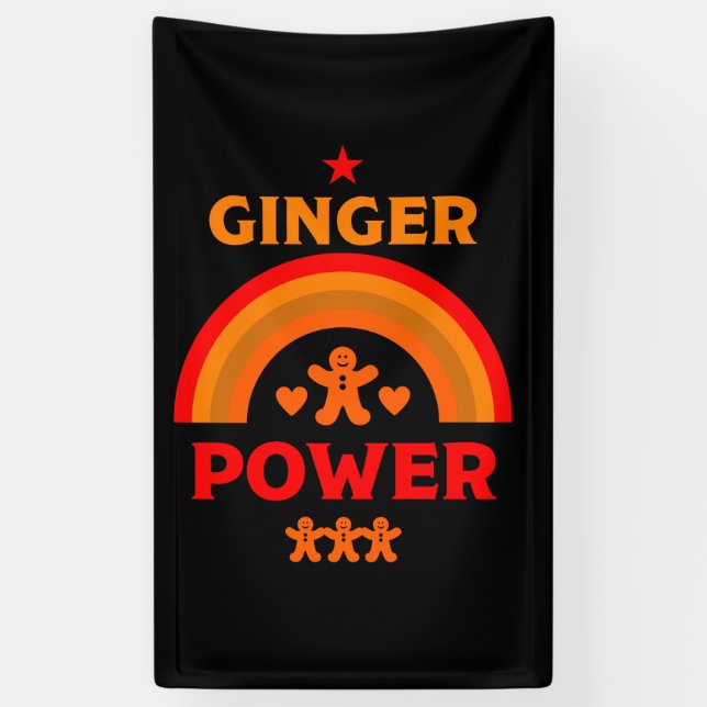 Ginger Hair Pride Banner (Vertical)
