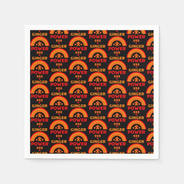 Ginger Hair Pride Napkin (Front)