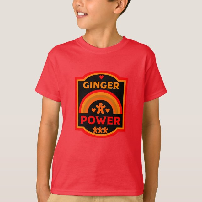 Ginger Hair Pride T-Shirt (Front)