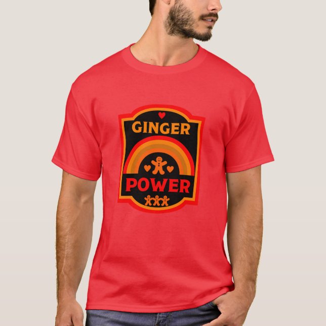 Ginger Hair Pride T-Shirt (Front)