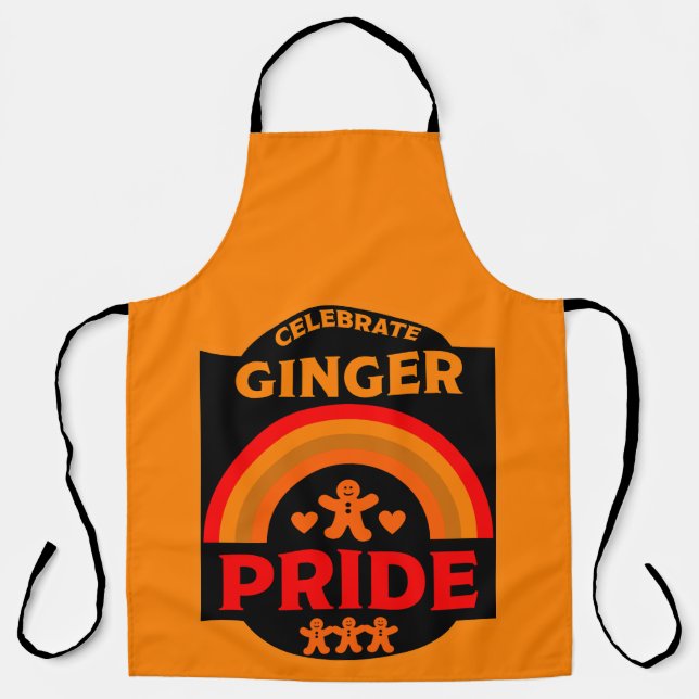 Ginger Haired Pride Apron (Front)