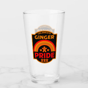 Ginger Haired Pride Glass