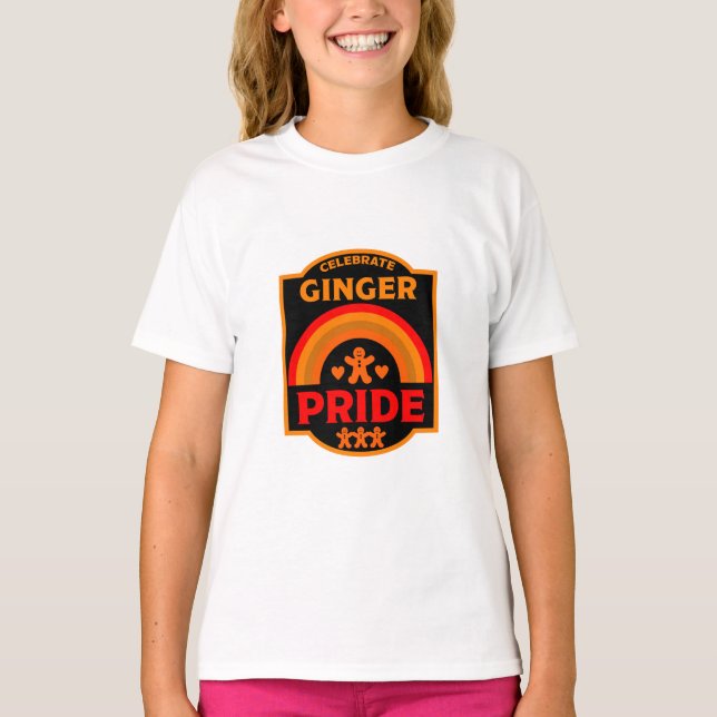 Ginger Haired Pride T-Shirt (Front)