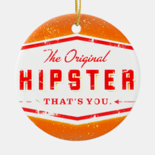 GINGER HIPSTER STYLE CERAMIC TREE DECORATION