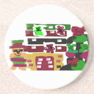 Ginger hotel coaster