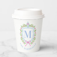 Ginger Jar & Christmas Berries Monogram