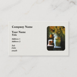 Ginger Jars and Buckets Business Card